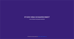 Desktop Screenshot of ninaschaarschmidt.com